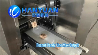 Peanut Candy Chikki Bar Equipment Peanut Candy Production Line